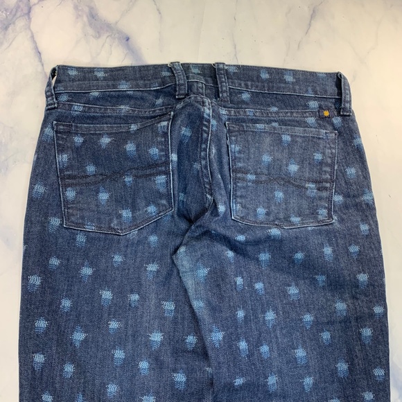 Lucky Brand Ikat Patterned Charlie Skinny Jeans - Picture 5 of 8